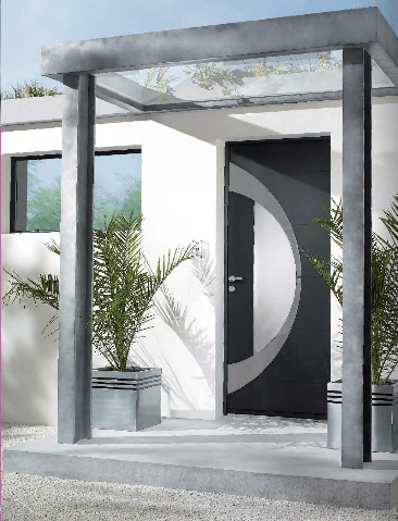porte-d-entree-alu porte d'entrée en alu