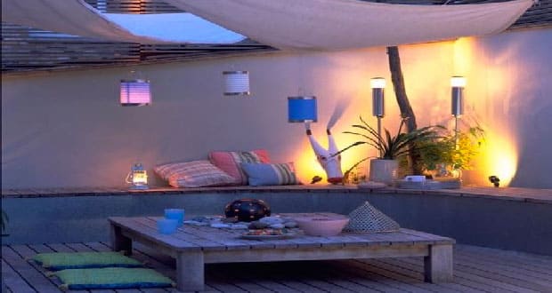 Conseils pour l'éclairage de votre terrasse avec E-luminaire